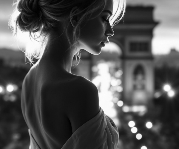 Sunset Arc de Triomphe 